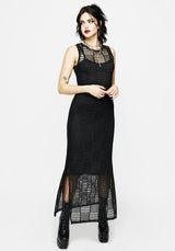 Kindle Ladder Lace Maxi Dress