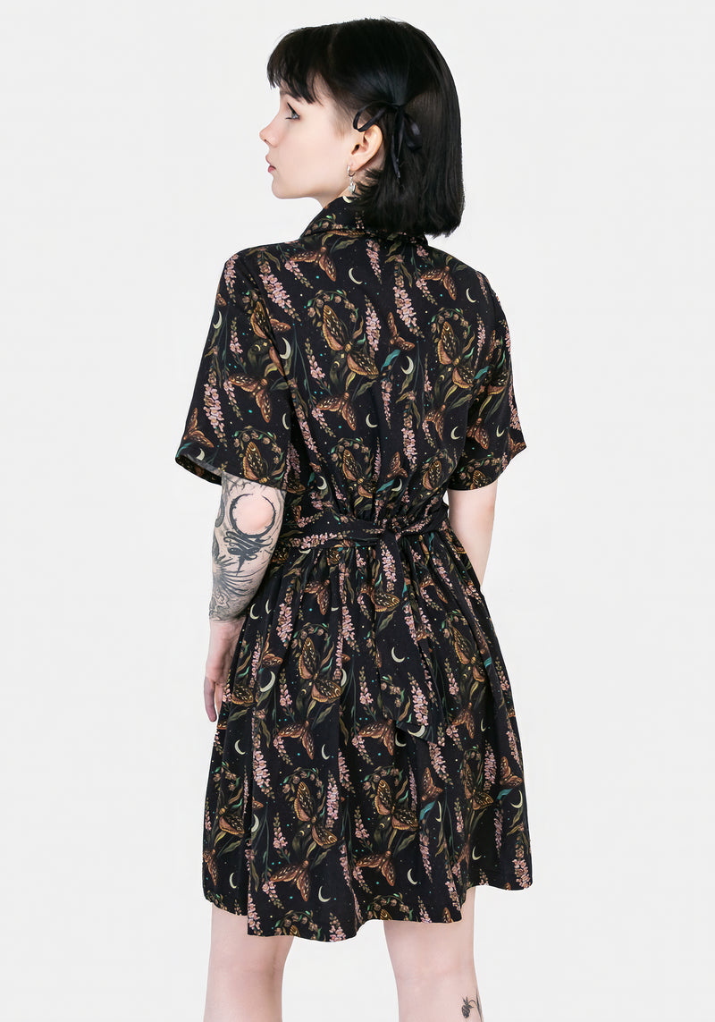 Atropos Mini Shirt Dress