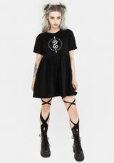 Hermetica Jersey Skater Dress