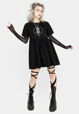 Hermetica Jersey Skater Dress