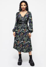 Vesna Button Up Midi Dress