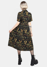 Rebirth Midi Shirt Dress