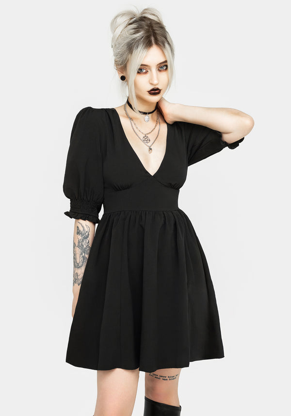 Divination Textured Mini Dress