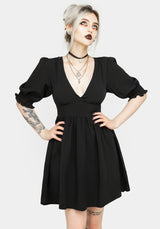 Divination Textured Mini Dress