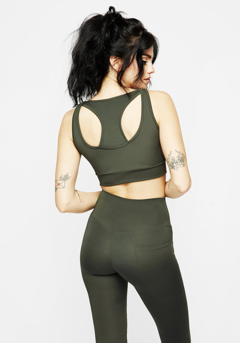 Venin Snake Racerback Athleisure Bra