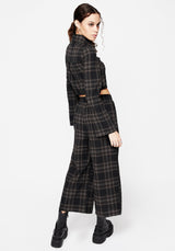 Clover Check Crop Shirt