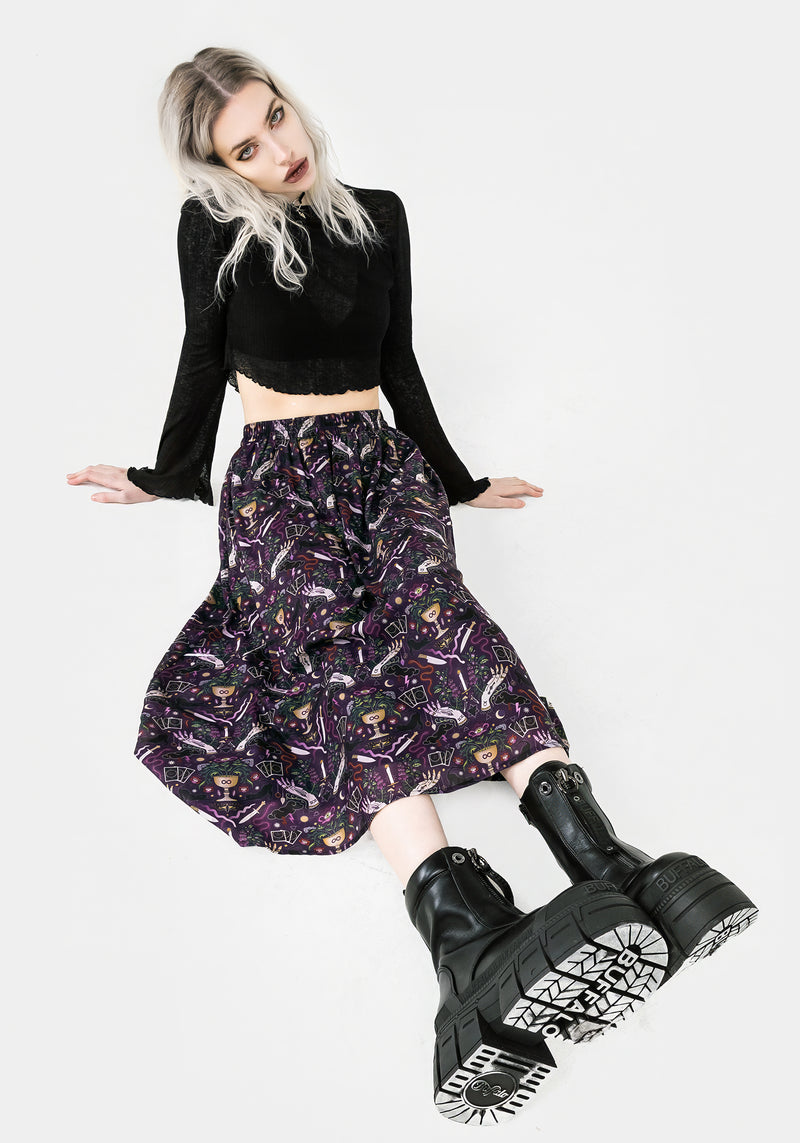 Modern Mystic Midi Skirt