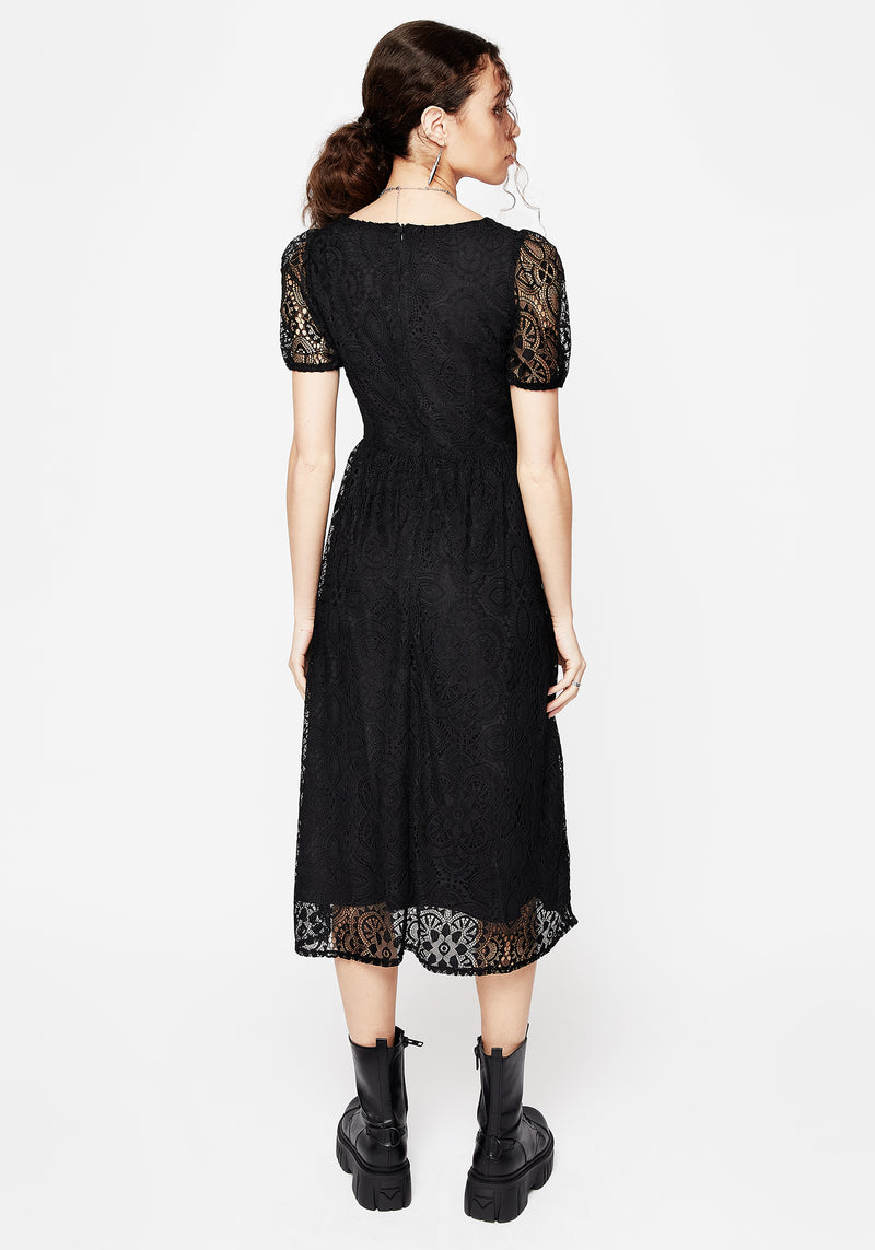 Harmonia Lace Midi Dress