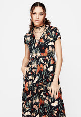 Mariposa Midi Shirt Dress