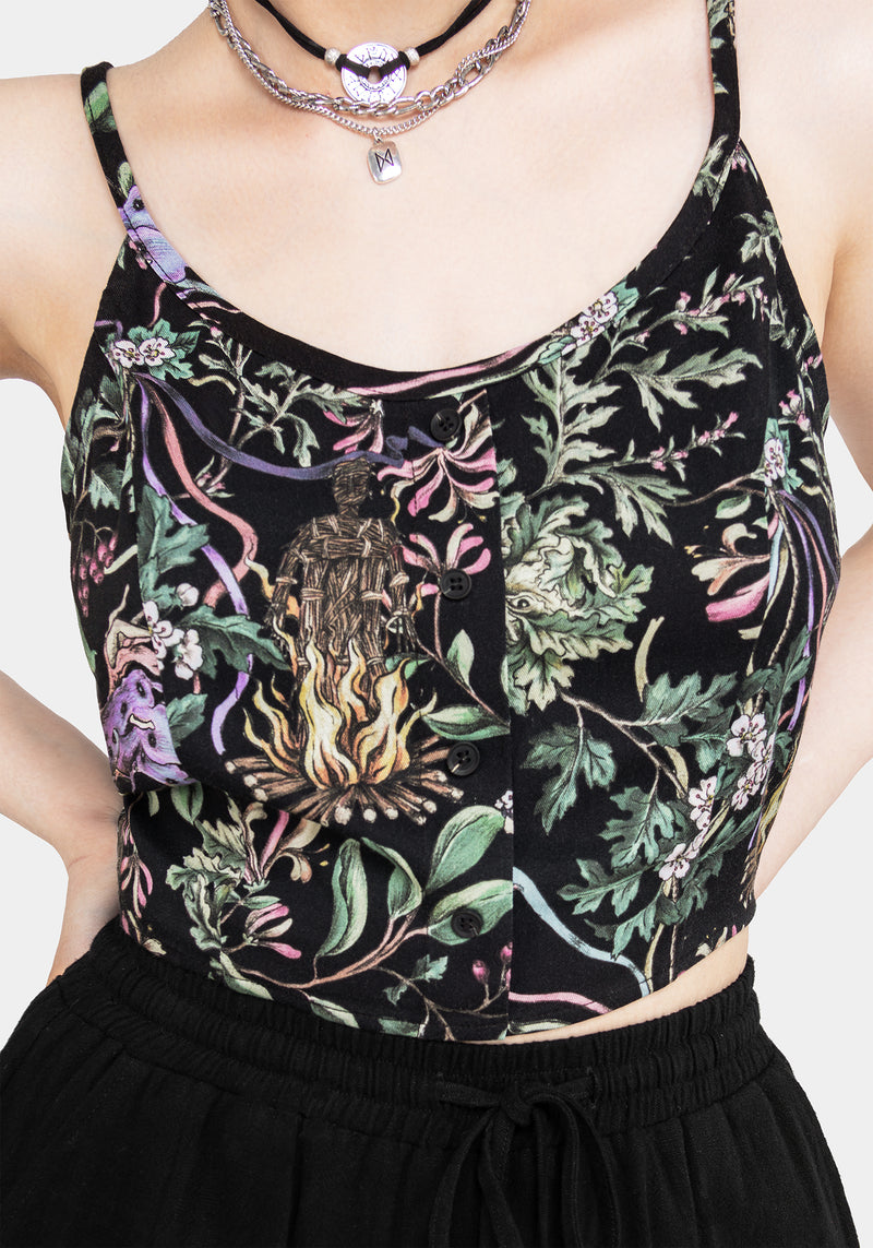 Beltane Cami Crop Top