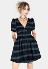 Greenlee Check Mini Dress