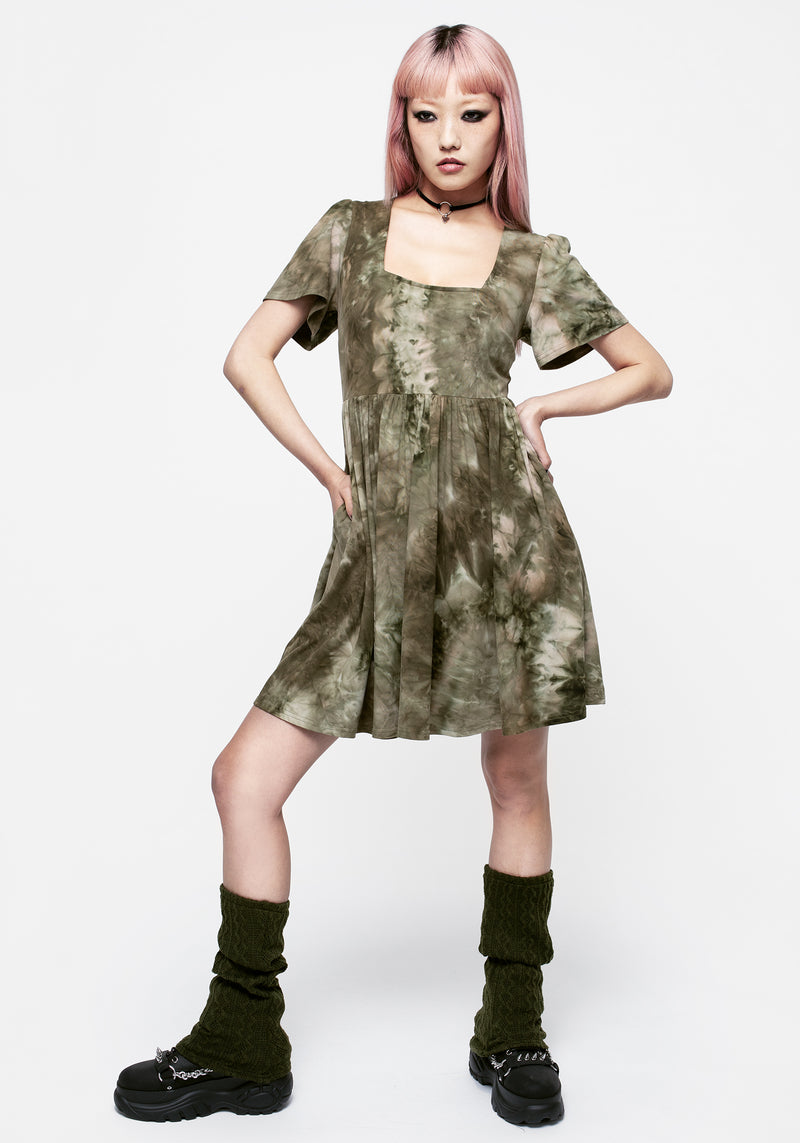 Tenebris Mini Smock Dress