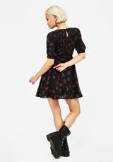 Darcey Floral Print Mini Dress