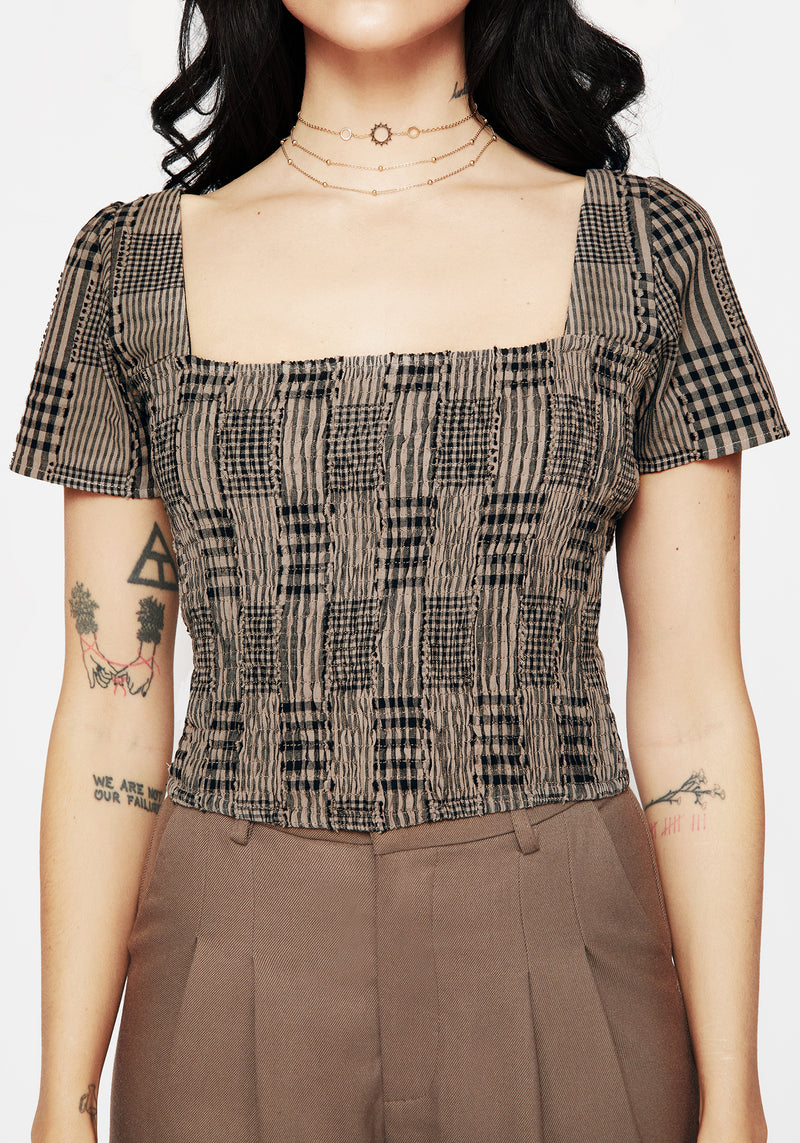 Mabel Check Top