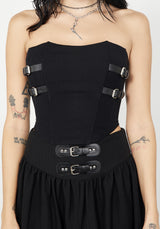 Afterlife Buckled Corset