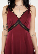 Mara Lace Panelled Slip Dress