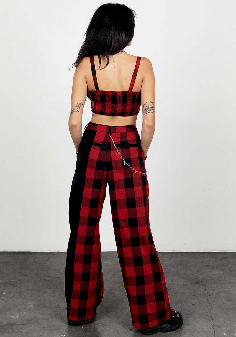 Sh!t Show Plaid Trousers