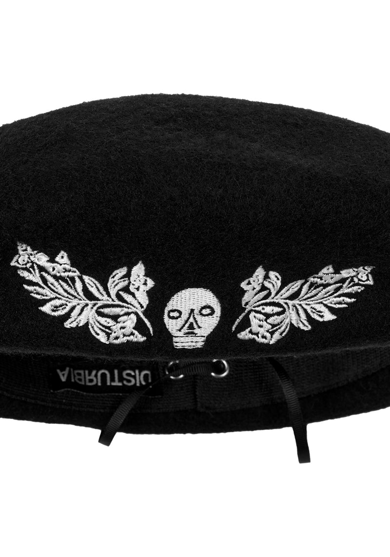 WOOL MACABRE BERET