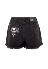 Dreamscape Distressed Shorts