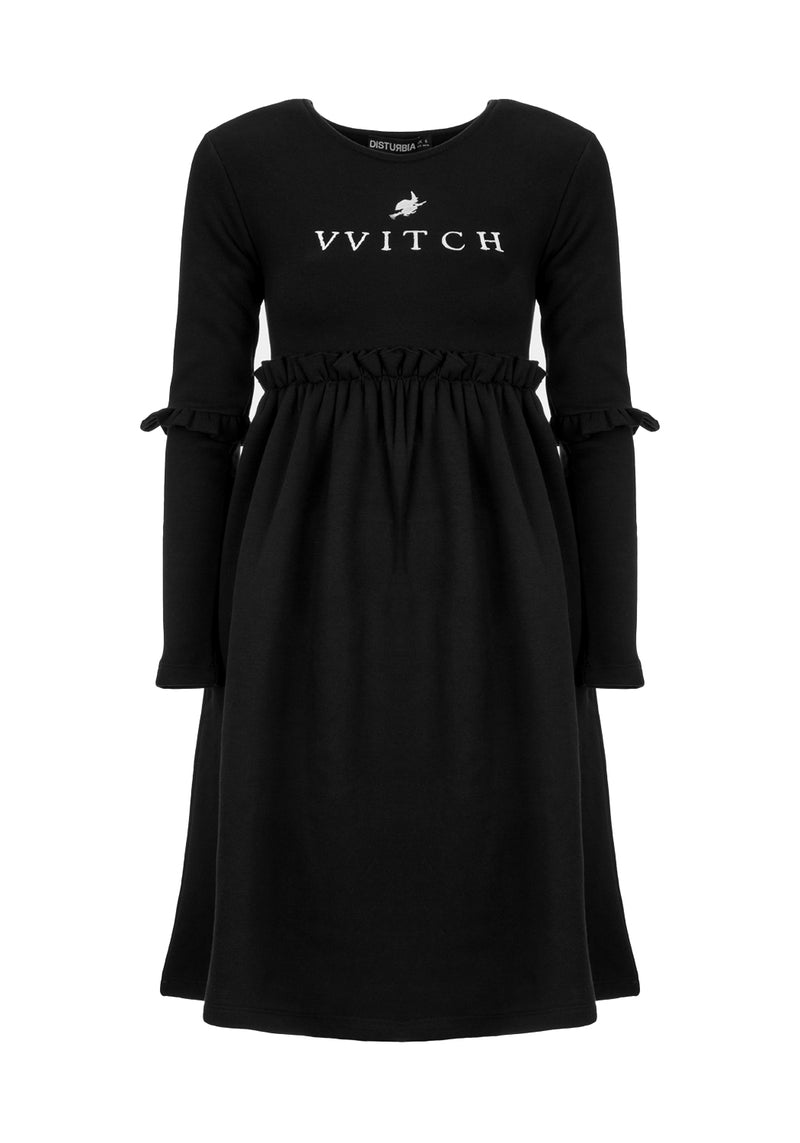 Vvitch Ruffle Midi Skater Dress