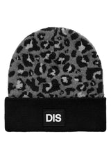 FIERCE LEOPARD PATTERN BEANIE