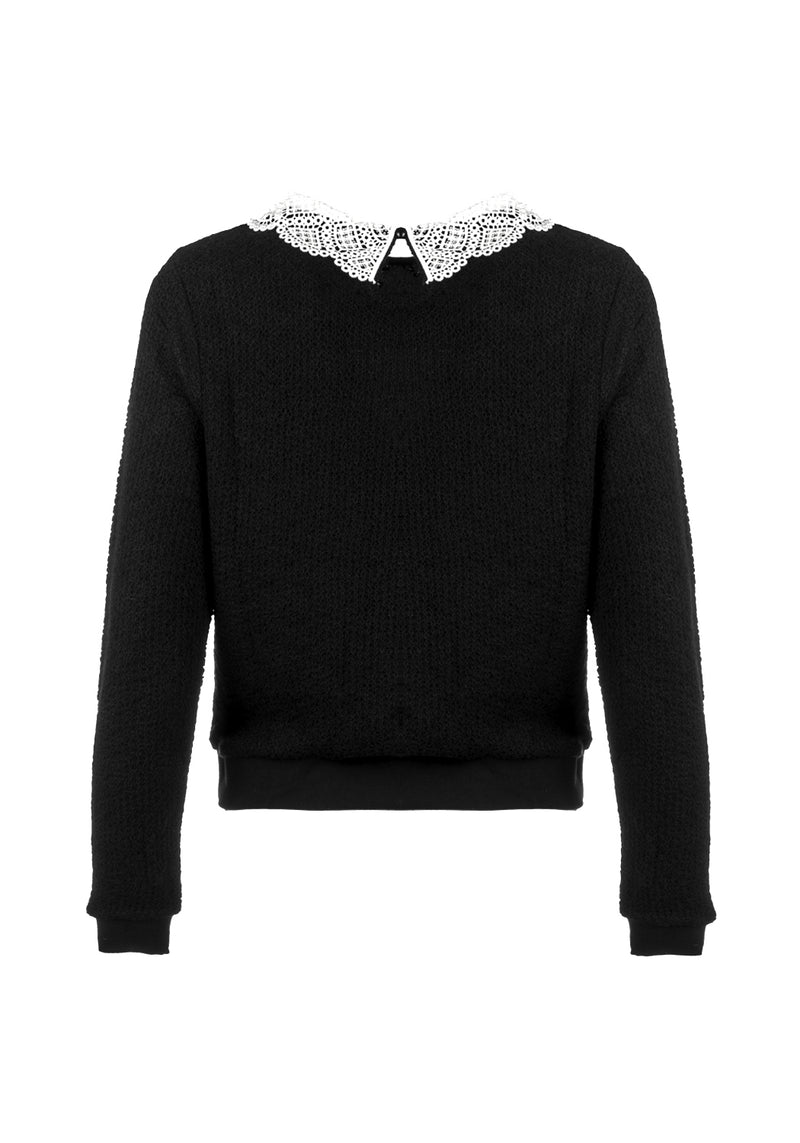 Sanctum Lace Collar Jumper