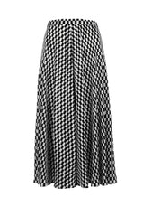 Vaudeville Pleat Midi Skirt