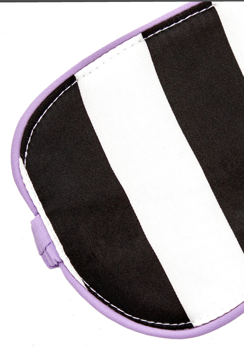 Beetle Striped Sleep Mask