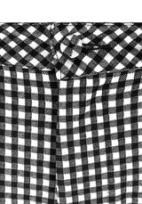 Martha Gingham Tapered Trousers