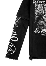 Infernal Layered Long Sleeve T-Shirt