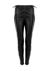 Rival Faux Leather Lace Up Pants