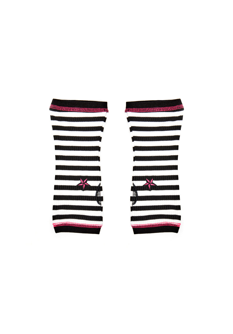 Cry Space Stripe Arm Warmers