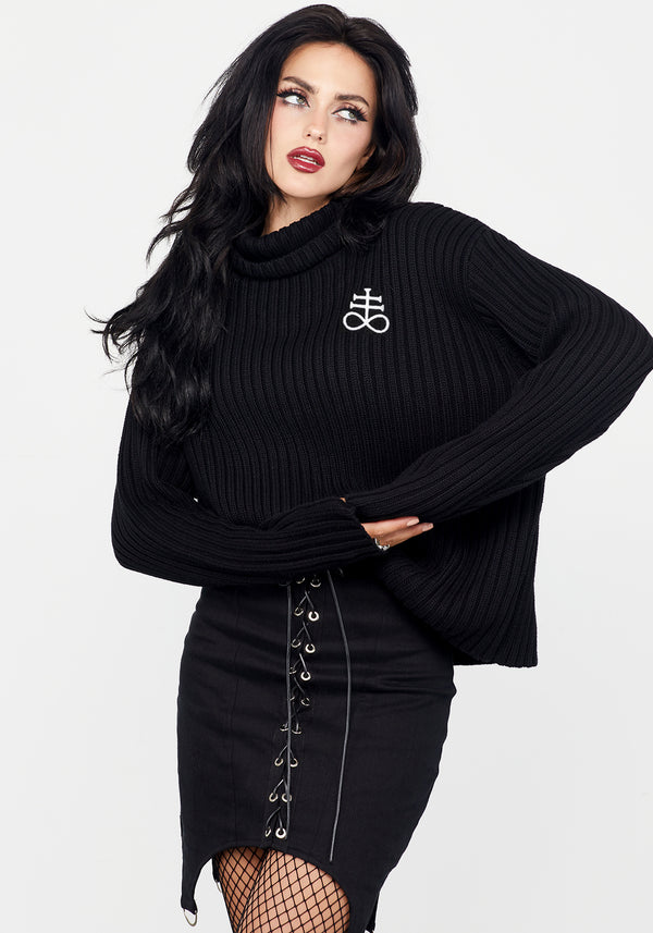 Leviathan Funnel Neck Jumper