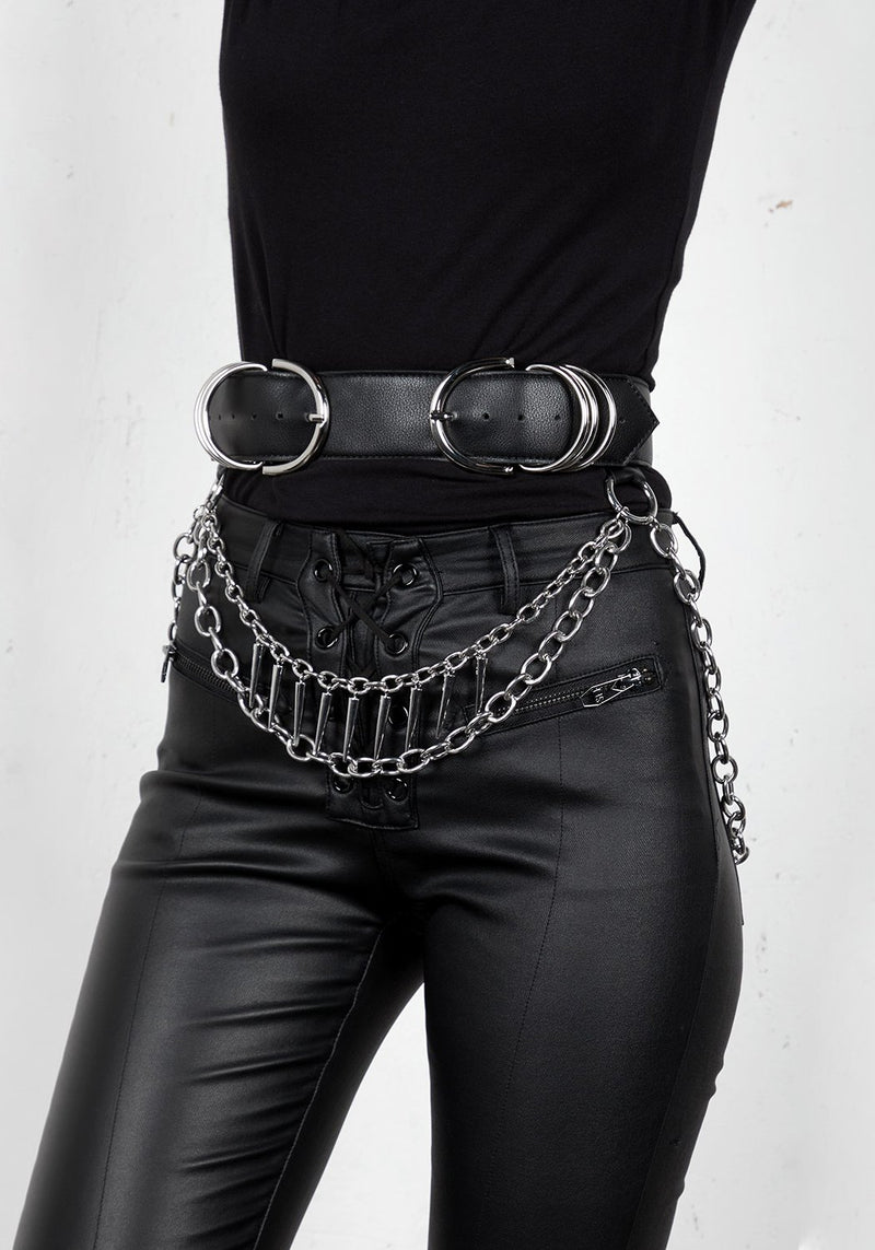 Damned Double Buckle Waist Belt