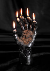 HAND OF GLORY CANDLE - BLACK