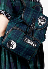 Misanthropy Plaid Backpack