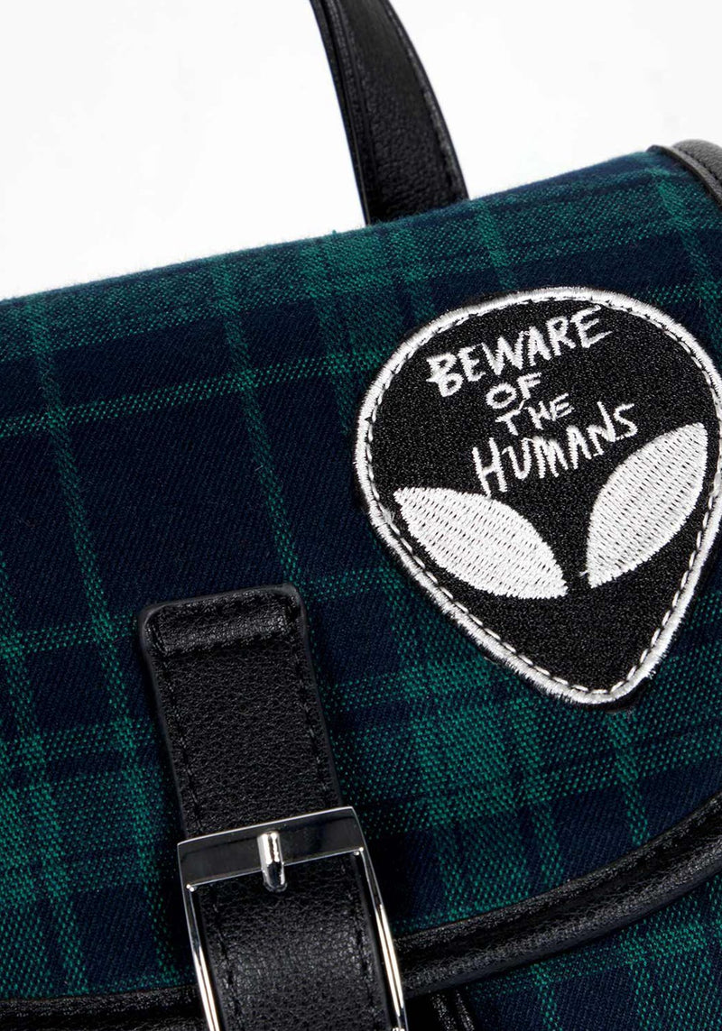 Misanthropy Plaid Backpack