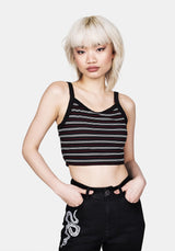 Liv Ribbed Crop Vest