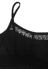 Aine Lace Panel Slip Dress