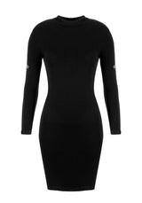 SKULTRO MOCK NECK BODYCON DRESS