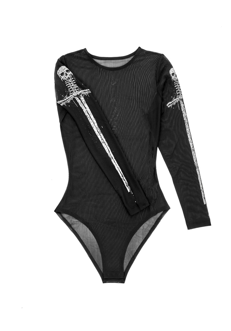 XENOMORT MESH BODYSUIT