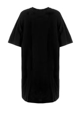 Goblins Black Garment Washed Oversized Tee Dress