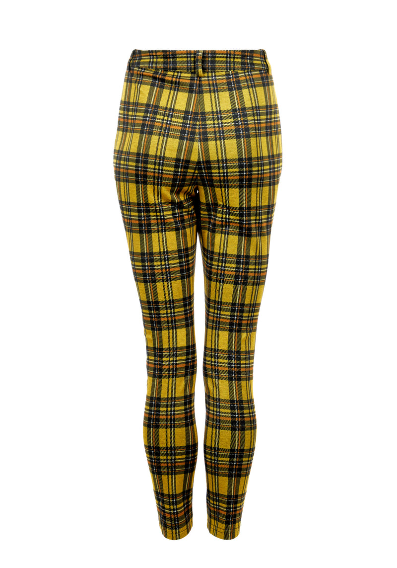 Albertine Skinny Check Trousers