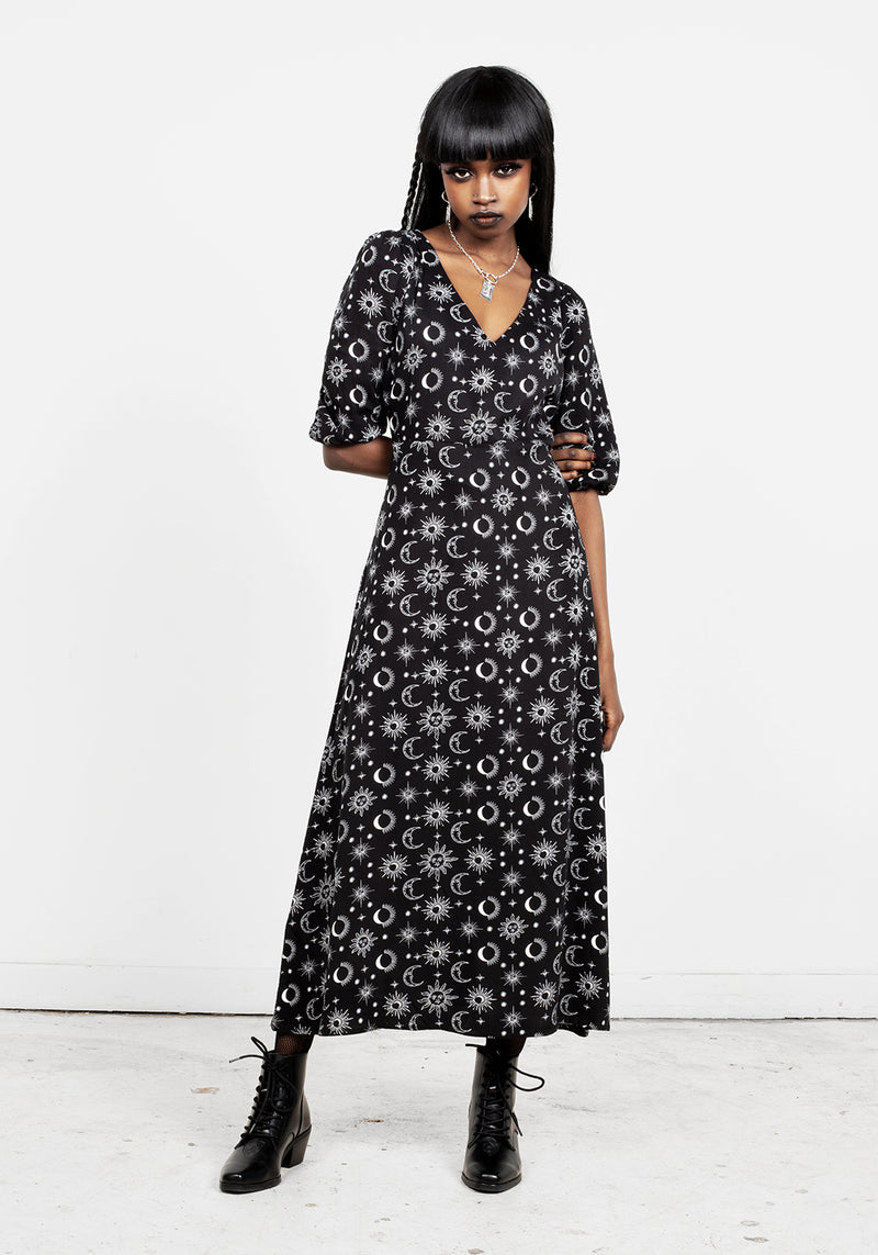 MOONBEAM MIDI DRESS