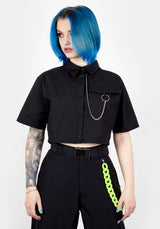 Epistle Crop Shirt