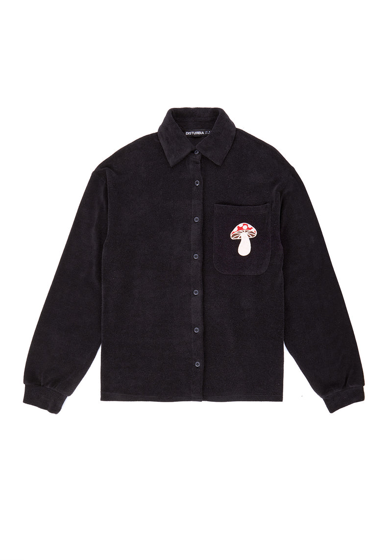 AMANITA EMBROIDERED TOWELLING SHIRT