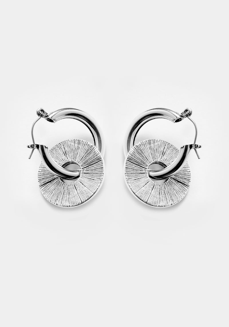 Runes Disk Earrings