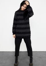 Nancy Stripe Oversized Jumper