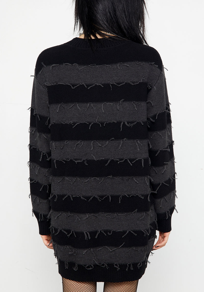 Nancy Stripe Oversized Jumper