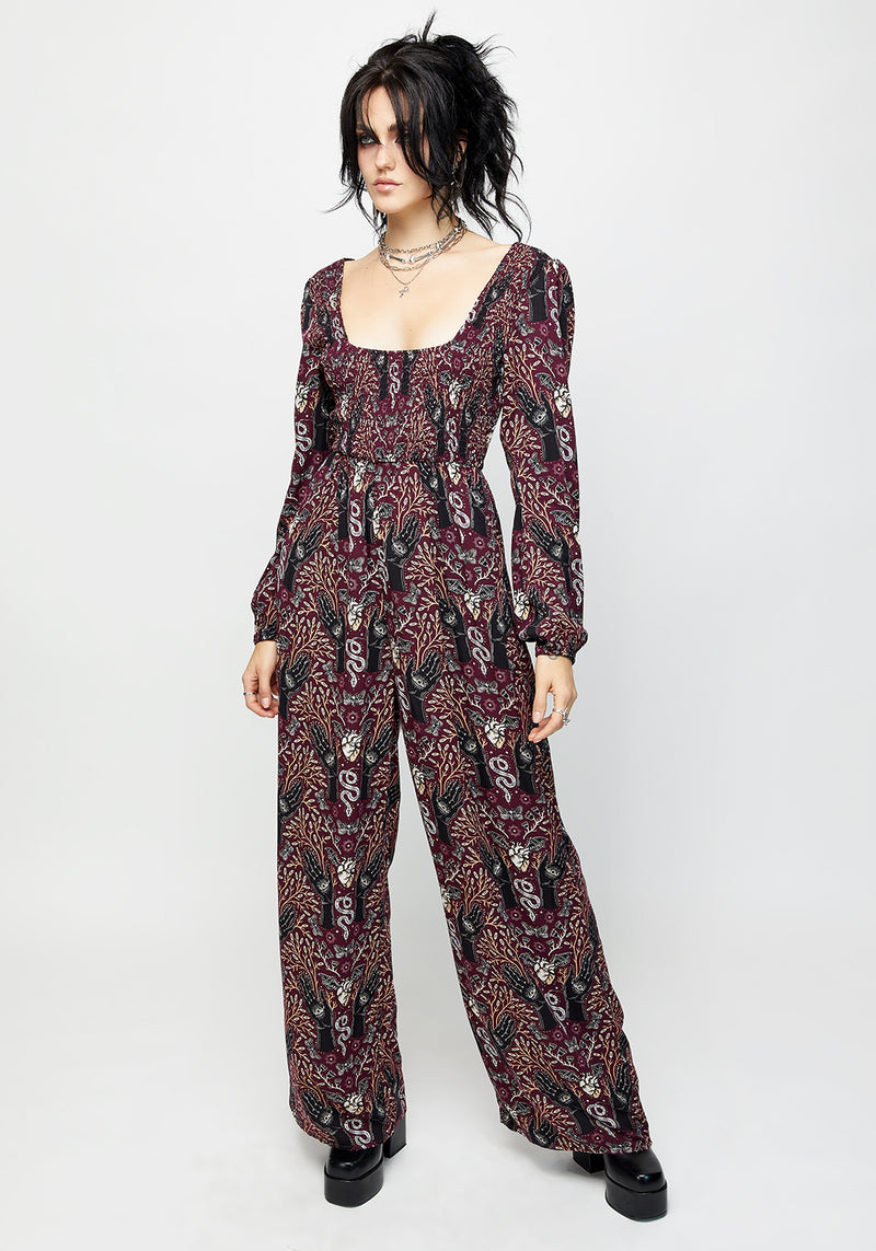 Hemlock Smocked Long Sleeve Jumpsuit